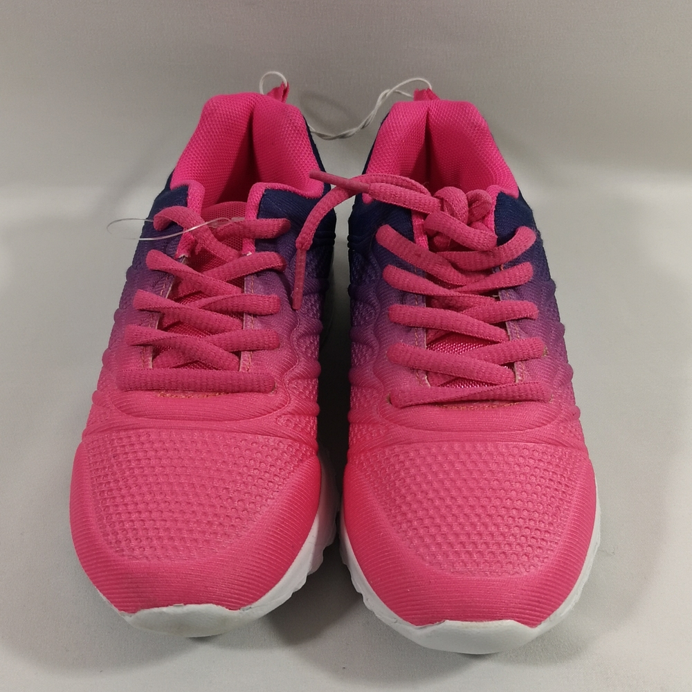 Girl's Running Shoes by Zone Pro, Pink and Purple Ombre, Size 12, Brand New